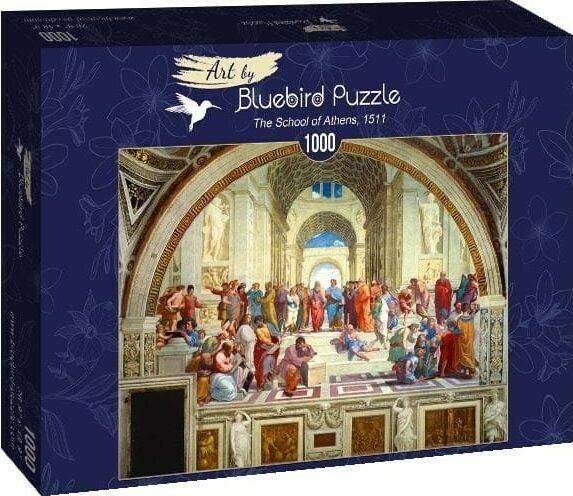 Bluebird Puzzle Raphael - The School of Athens, 1511 (1000 Teile) Puzzles