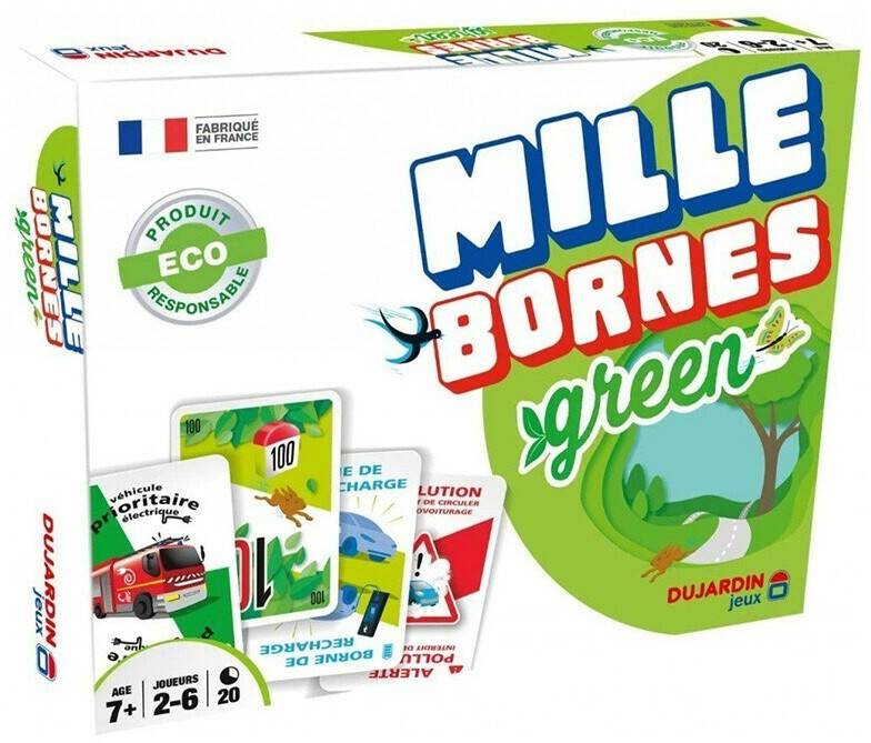 Mille Bornes Green (French) Kartenspiele