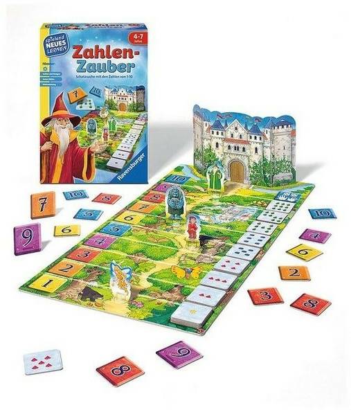 Denkspiele Zahlen-Zauber Schatzsuche mit Zahlen von 1 bis 10 (24964)