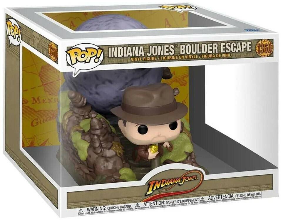 Funko Pop! Indiana Jones - Indiana Jones Boulder Escape N°1360 Funko