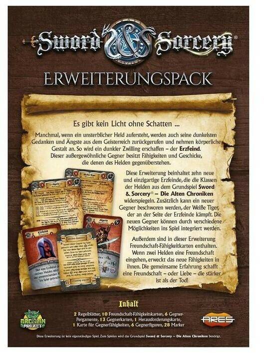 Sword & Sorcery Die Alten Chroniken - Erzfeinde Strategiespiele