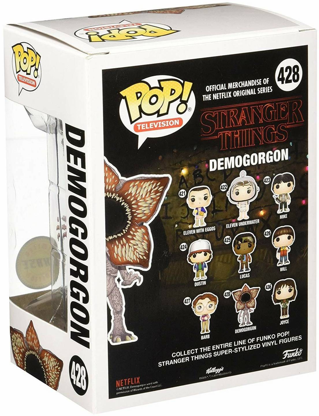 Funko Pop! TV: Stranger ThingsStranger Things - Demogorgon Closed Face (Chase Edition) Funko Pop! TV: Stranger Things