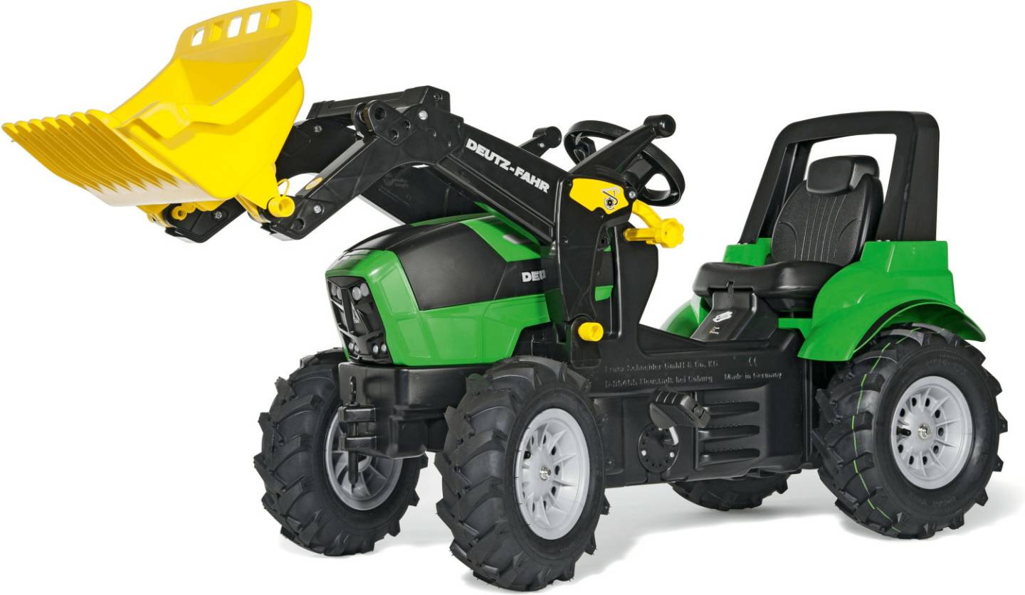 Tretfahrzeuge Rolly Toys rollyFarmtrac Deutz Agrotron 7250 TTV mit Lader und Luftreifen (710133)