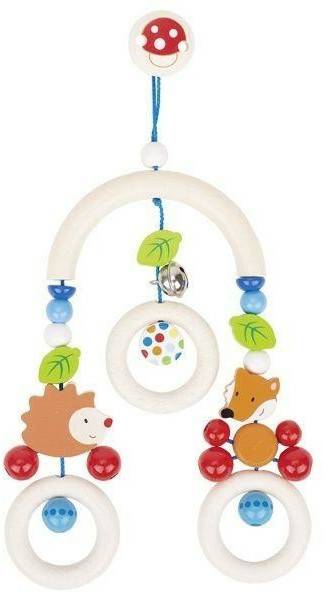 Goki Mini-Trapez Fuchs und Igel Baby-Mobiles