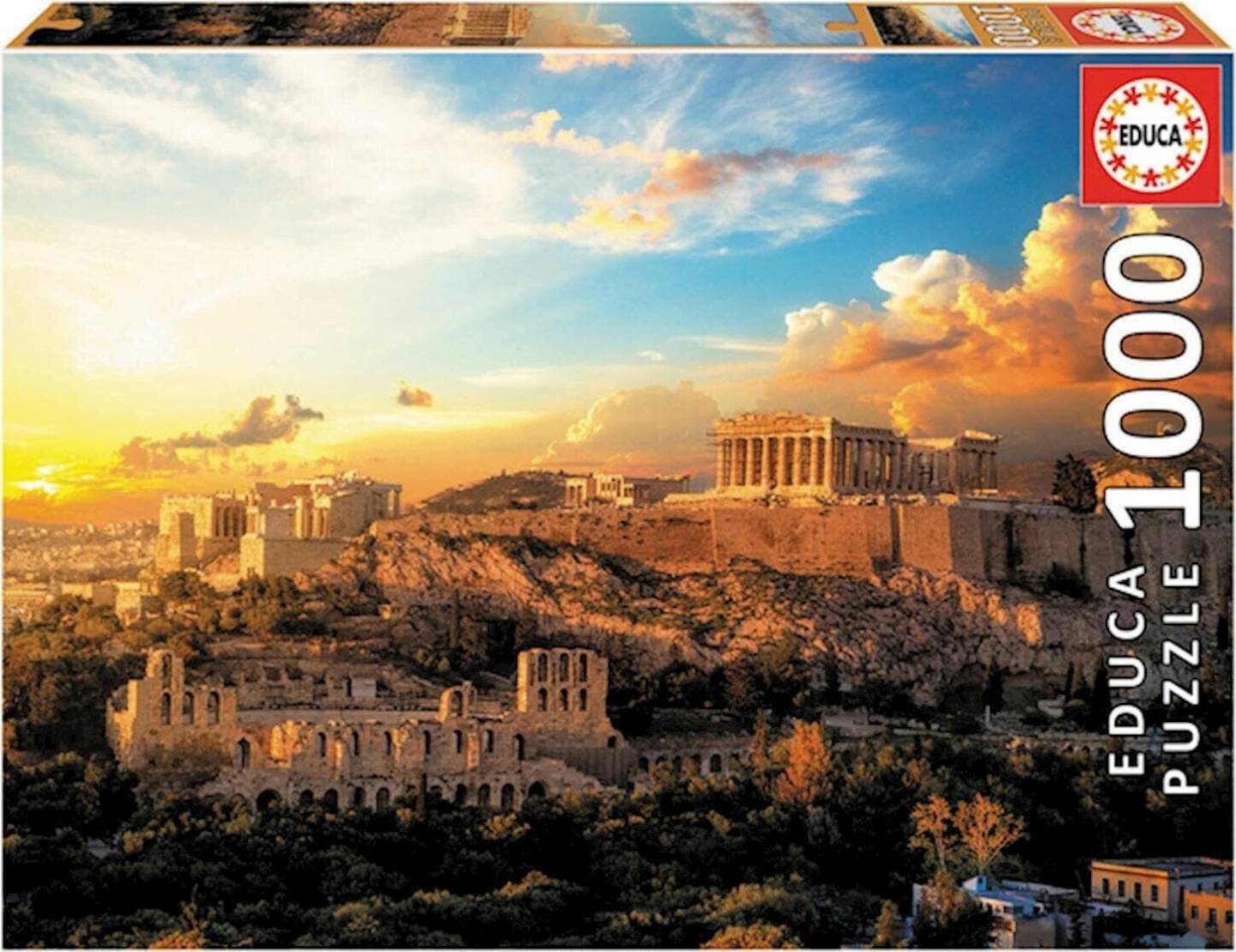 Puzzles Educa Borrás Acropolis of Athens (1000 Teile)