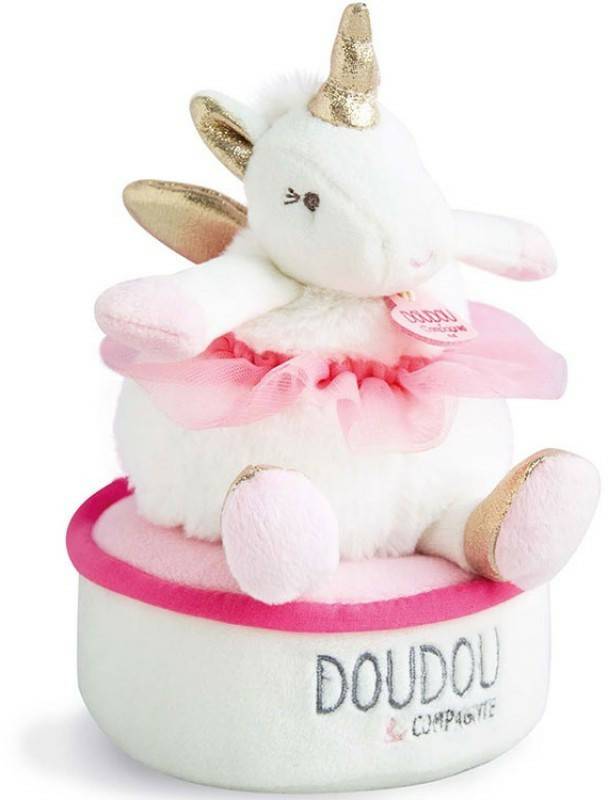 Spieluhren Doudou Tournicoti Wind up music box unicorn