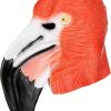 Maskworld Flamingo Maske aus Latex Faschingskostüme