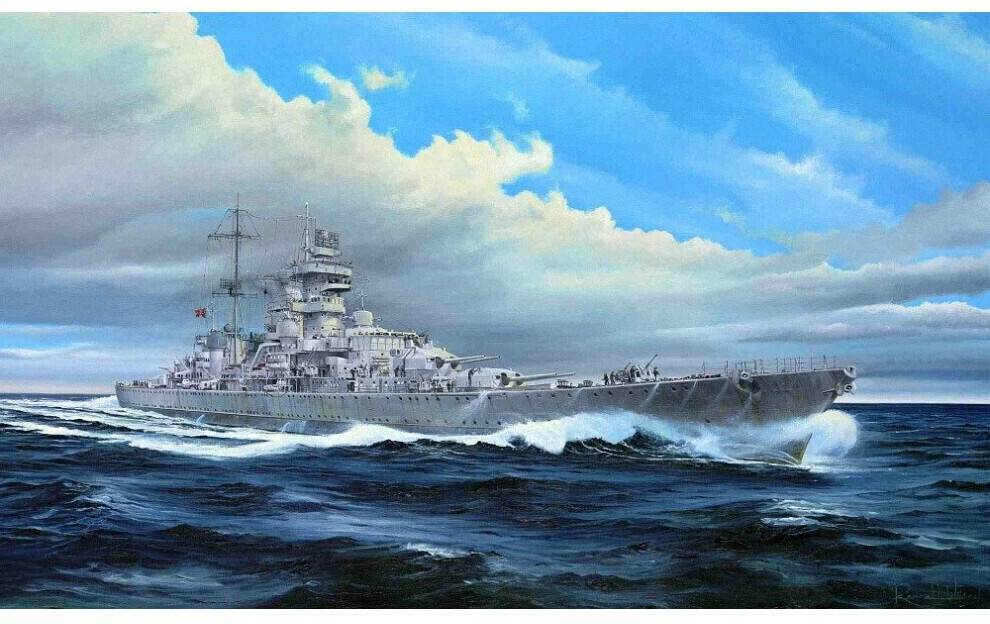 Trumpeter German Cruiser "Prinz Eugen" 1945 (5313) Modellbausätze