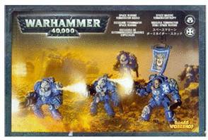 Games Workshop Space Marines Terminatortrupp Tabletop-Spiele