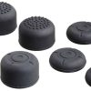 Hama Nintendo Switch Control-Stick-Aufsätze-Set "8in1", Schwarz Gamingzubehör