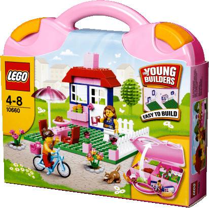 LEGO Steine & Co. - pinker Koffer (10660) LEGO