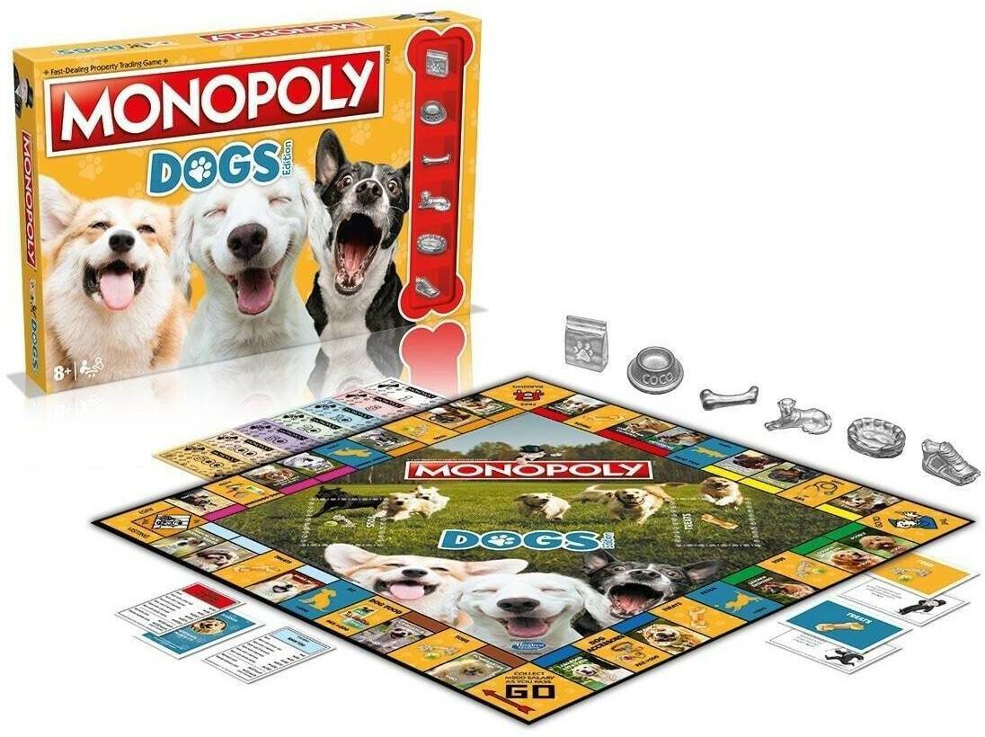 Strategiespiele Monopoly Dogs Edition (English)