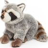 Kuscheltiere UNI-TOYS Waschbär 25cm grau/braun