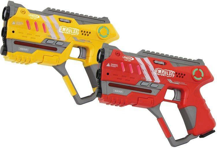 Jamara Impulse - Laser Gun Pistol Setgelb/rot Jamara Impulse - Laser Gun Pistol Set