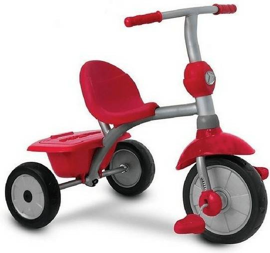 smarTrike Zip Plusrot/grau Dreiräder