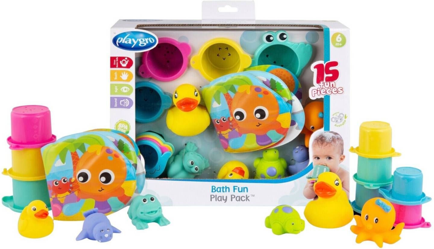 Badespielzeuge Playgro Bath Fun Play Pack 15-tlg.