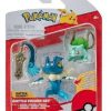 Sammelfiguren Jazwares Pokemon Battle Figure Set - Bisasam Gramokles Amphizel (PKW3599)