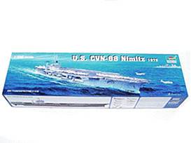 Modellbausätze Trumpeter US CVN-68 Nimitz Aircraft Carrier Model 1975 (05605)