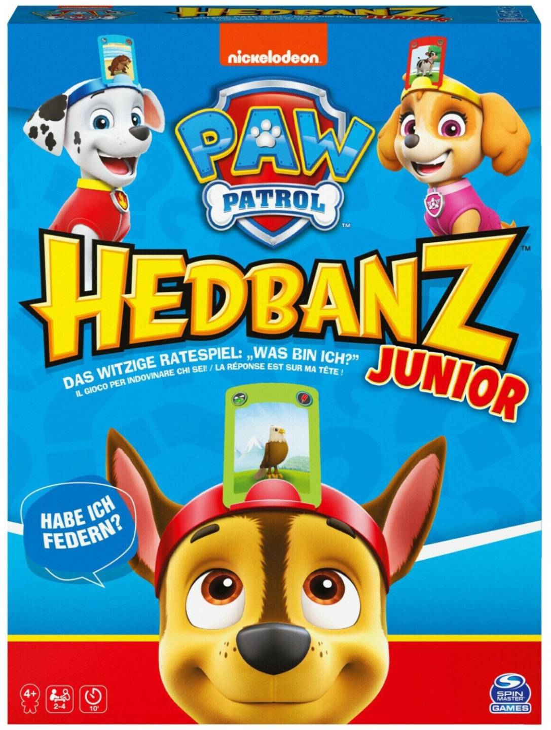 Hedbanz Junior Paw Patrol (38777) Wortspiele