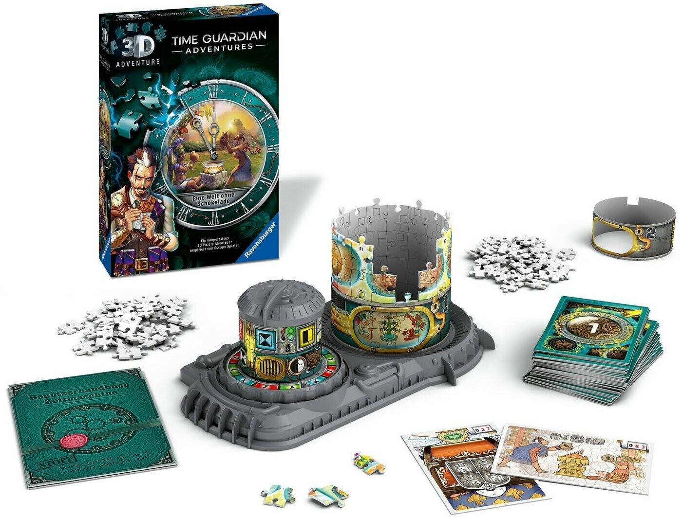 Ravensburger 3D Adventure - Time Guardian Adventures: Eine Welt ohne Schokolade Puzzles