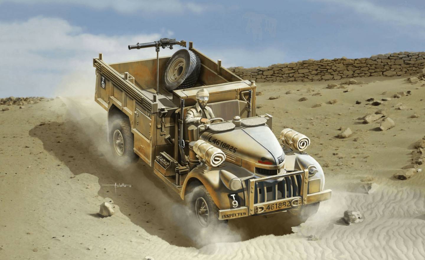 Tamiya Long Range Desert Group Patrol Car (777439) Modellbausätze