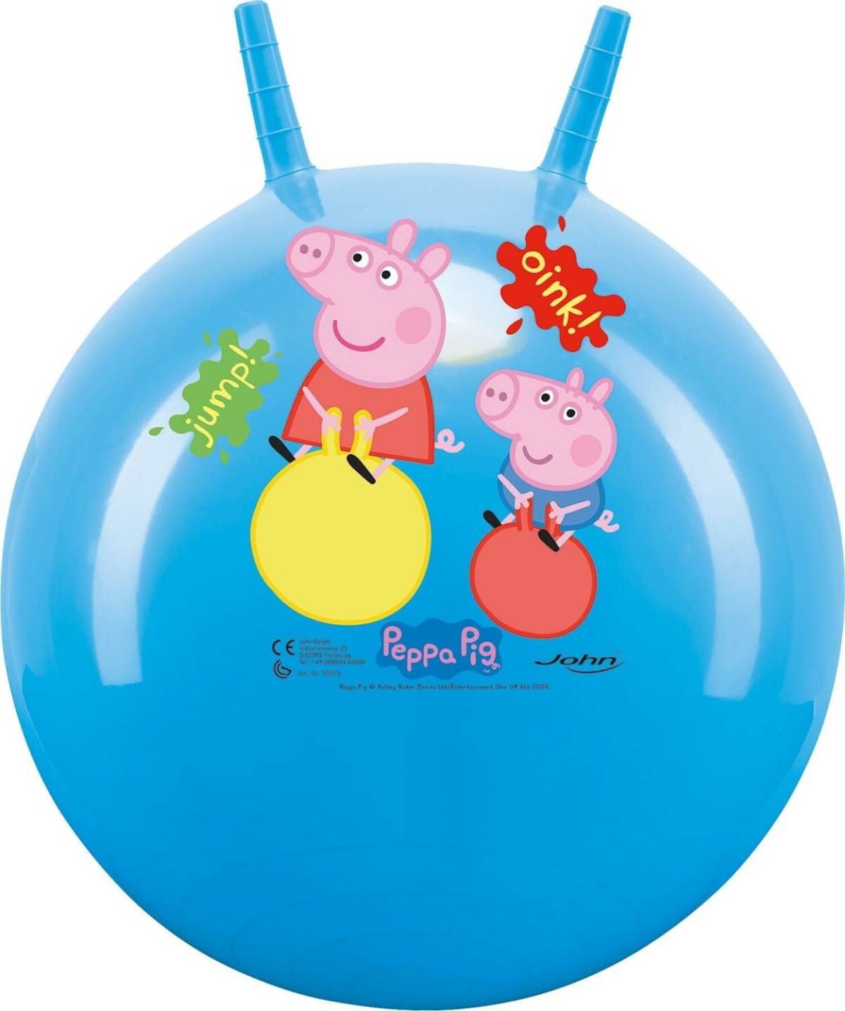 Hüpfspielzeuge John Hüpfball Peppa Pig blau (59575)