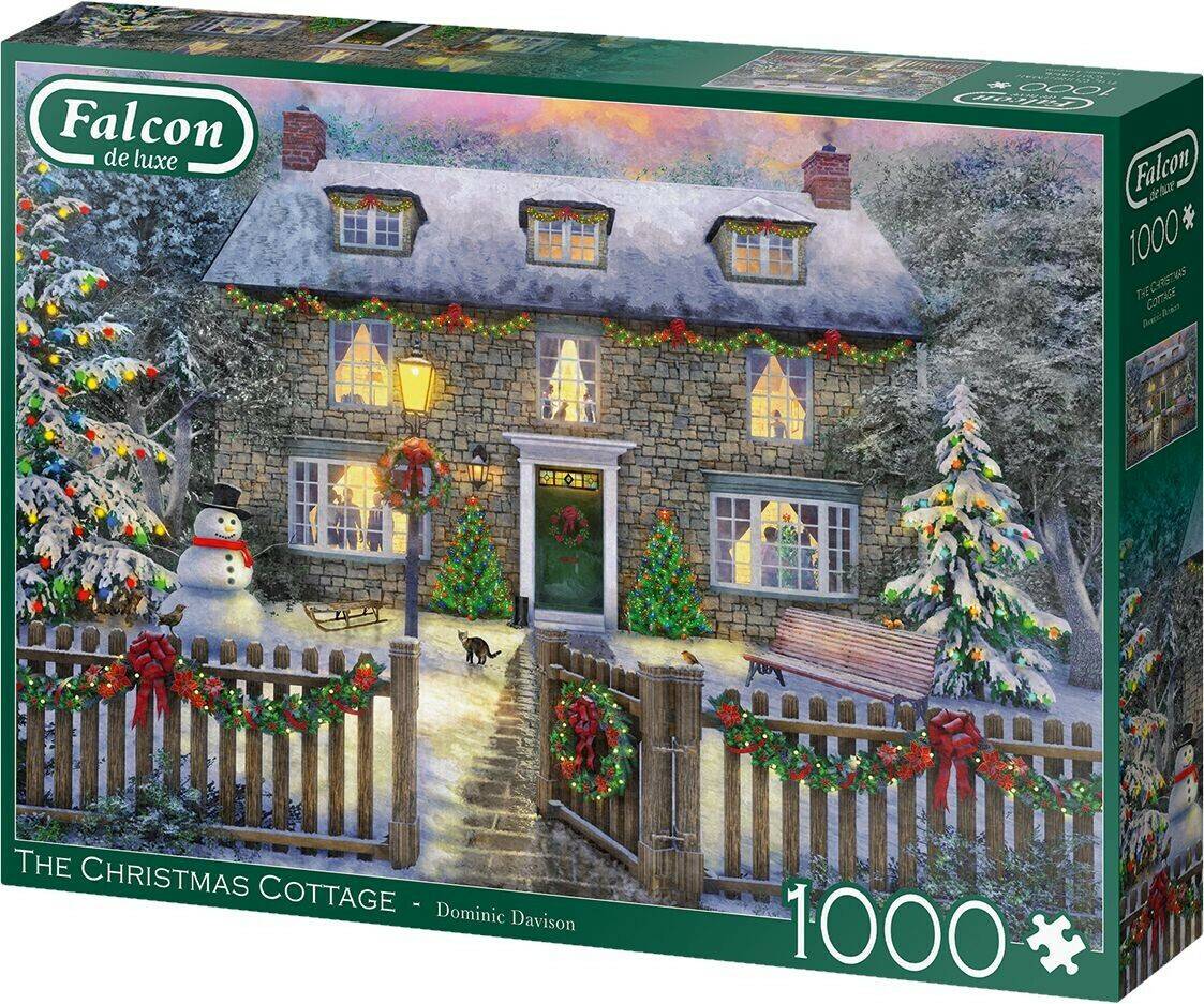 Jumbo Spiele - The Christmas Cottage, 1000 Teile (11313) Puzzles