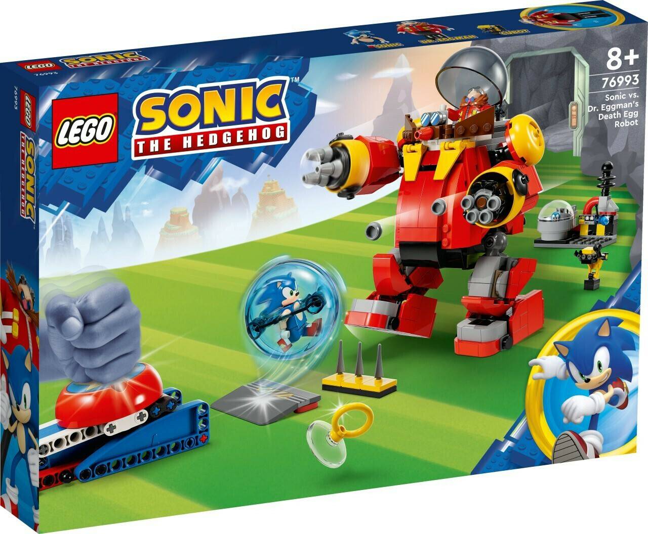 LEGO Sonic the Hedgehog - Sonic vs. Dr. Eggmans Death Egg Robot (76993) LEGO