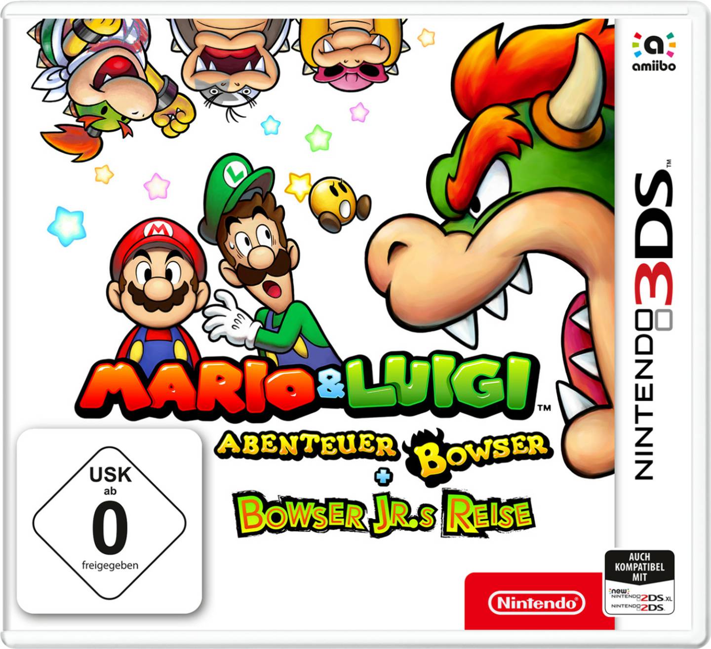 Nintendo 3DS-Spiele Mario & Luigi: Abenteuer Bowser + Bowser Jr.s Reise (3DS)