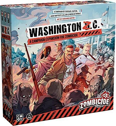 Zombicide 2. Edition: Washington Z.C. Erweiterung (GUGZCD002) Strategiespiele