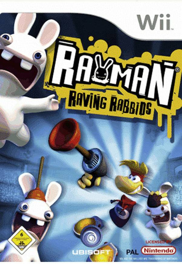 Rayman Raving Rabbids (Wii) Nintendo Wii-Spiele