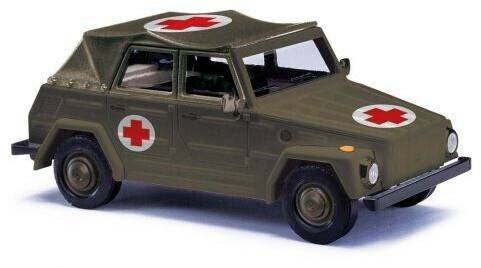 Busch VW 181 Kurierwagen Bundeswehr Rotes Kreuz (52729) Modellfahrzeuge