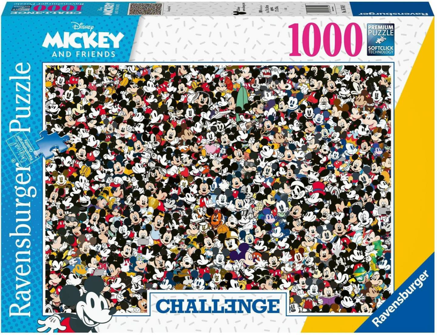 Puzzles Ravensburger Challenge Mickey (1000 Teile)