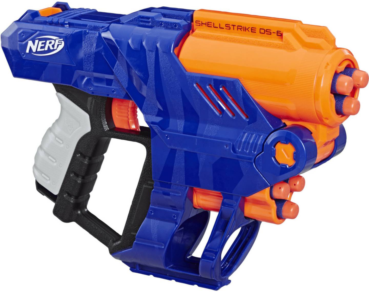 Nerf N-Strike Elite - Shellstrike DS-6 (6170) Spielzeug-Blaster