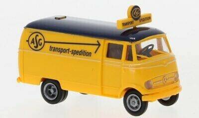 Modellfahrzeuge Brekina (36043 H0 /) 1:87 Mercedes L 319 Kasten 2. Version 1956 - ASG,