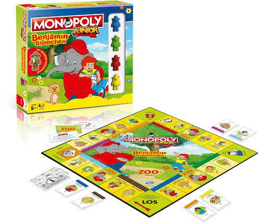 Monopoly Junior - Benjamin Blümchen Collector's Edition (44963) Strategiespiele