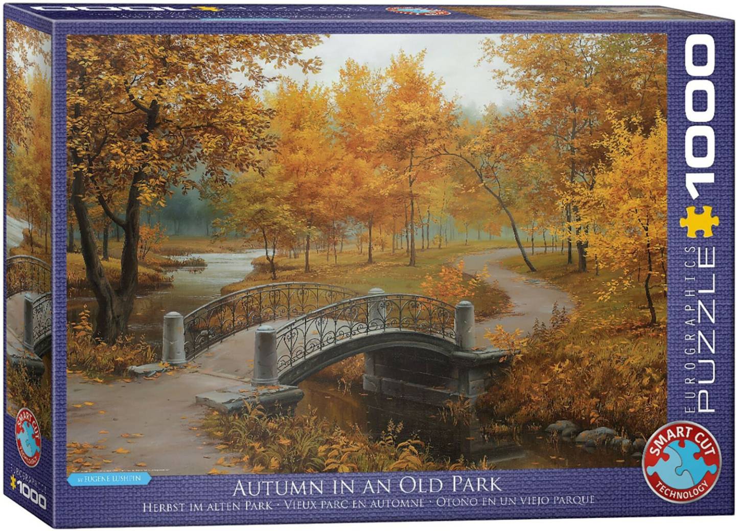 Eurographics Herbst im alten Park von Eugene Lushpin Puzzle (1000 Teile) Puzzles