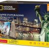 Puzzles Cubic Fun Empire State Building Cubic Fun (66 Teile Puzzle)