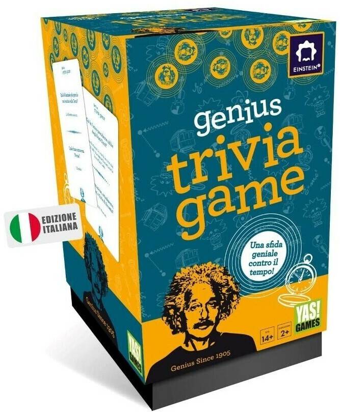 Einstein Genius Trivia Game (italian) Party-Spiele