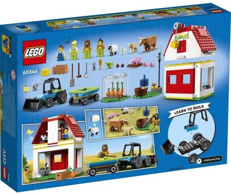 LEGO City - Bauernhof mit Tieren (60346) LEGO