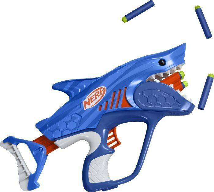 Spielzeug-Blaster Nerf Junior Wild Sharkfire Easy Play Dart-Blaster (F8645EU4)