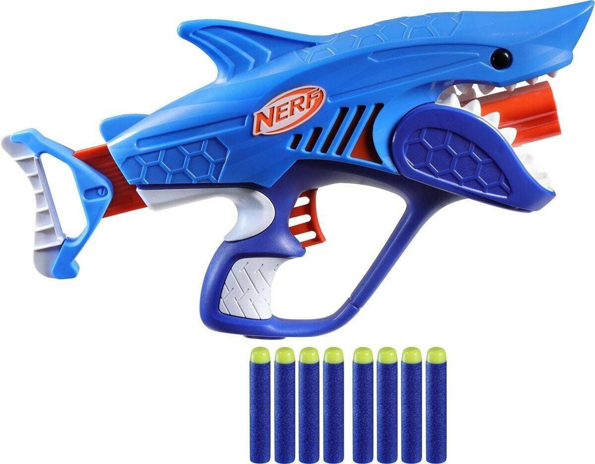 Spielzeug-Blaster Nerf Junior Wild Sharkfire Easy Play Dart-Blaster (F8645EU4)