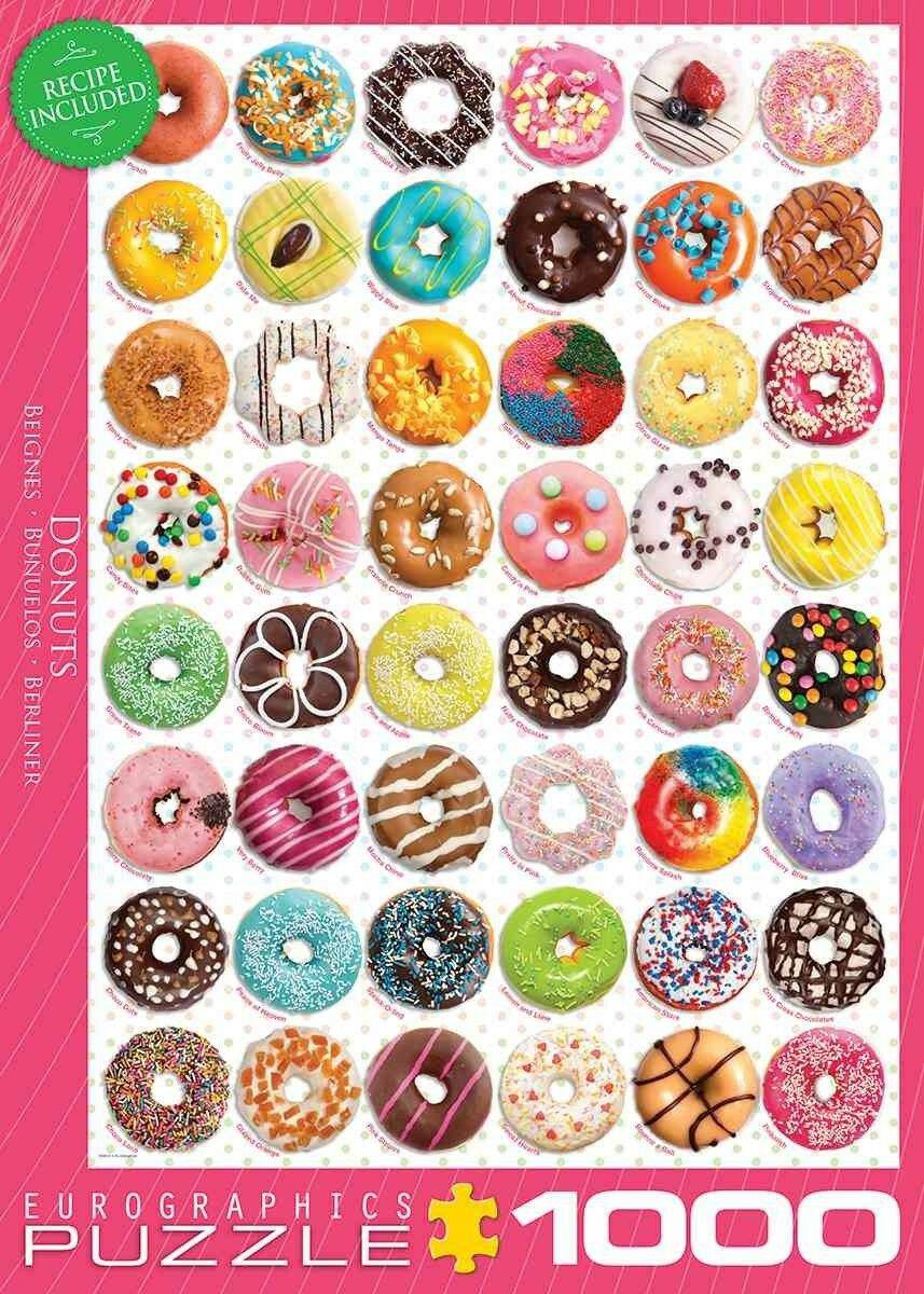 Eurographics Puzzles Donuts 1000 Teile Puzzle (6000-0585) Puzzles