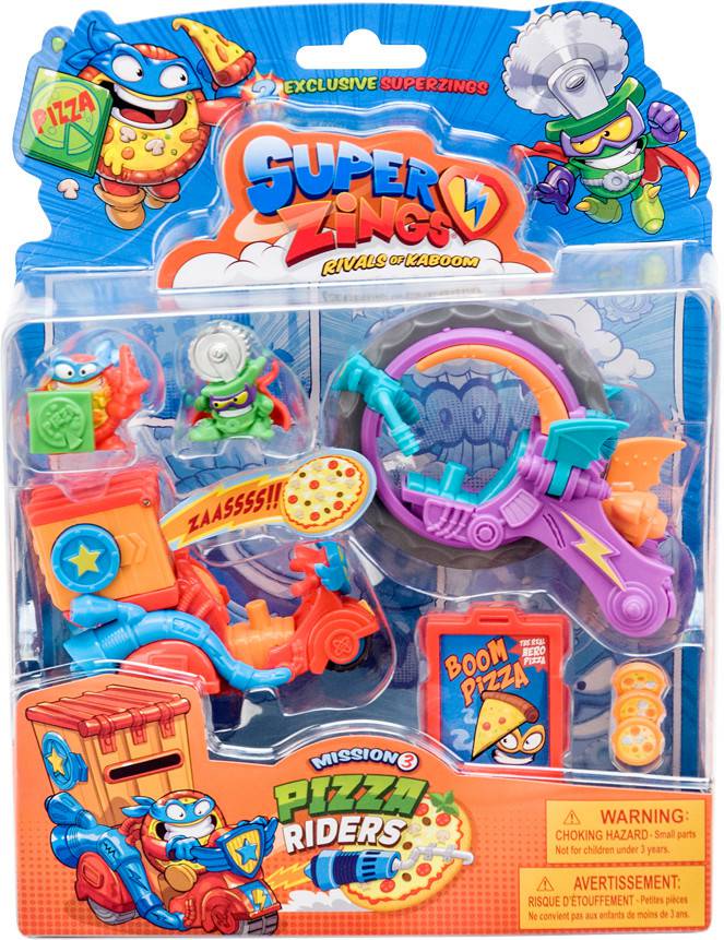 MagicBox Superzings - Mission 3: Pizza Riders Sammelfiguren