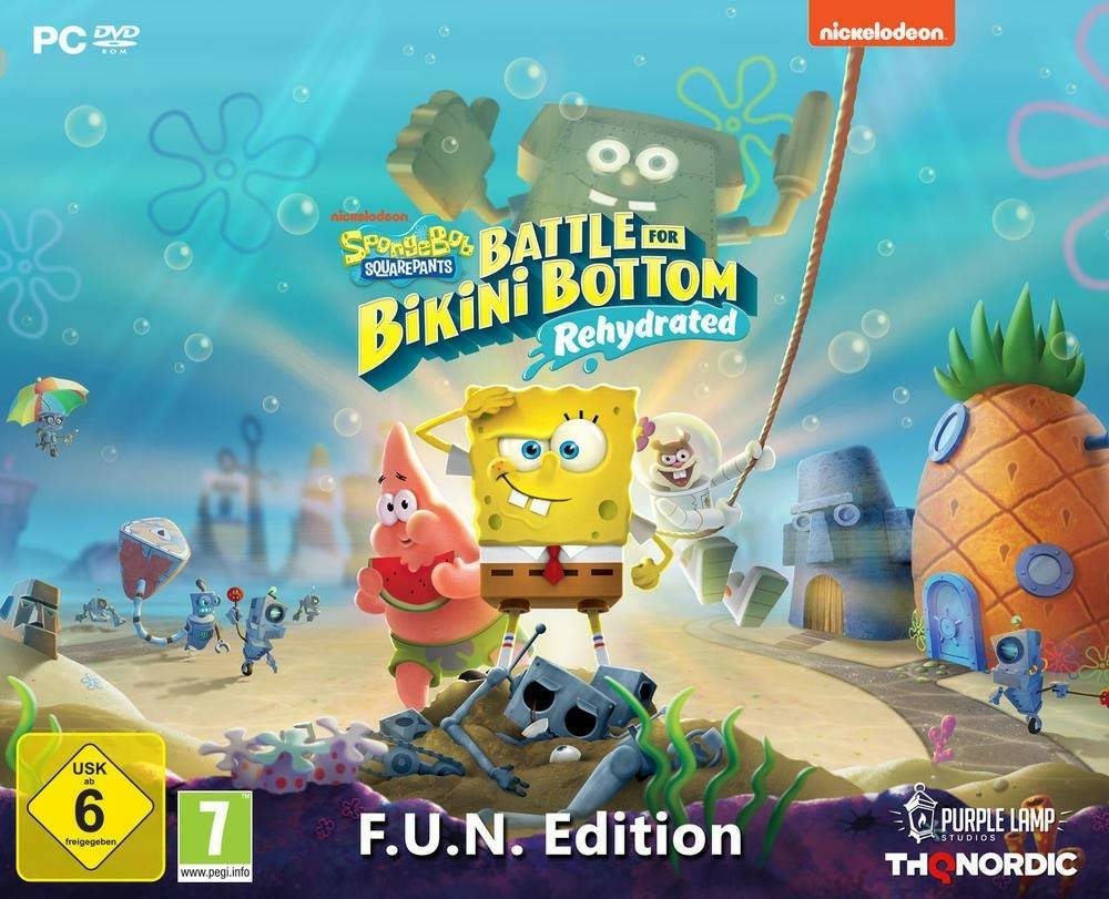 Spongebob SquarePants: Battle for Bikini Bottom - RehydratedF.U.N. Edition (PC) Spongebob SquarePants: Battle for Bikini Bottom - Rehydrated