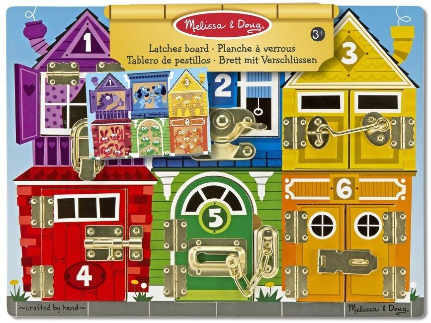 Aktivitätsspielzeuge Melissa & Doug Latches Board