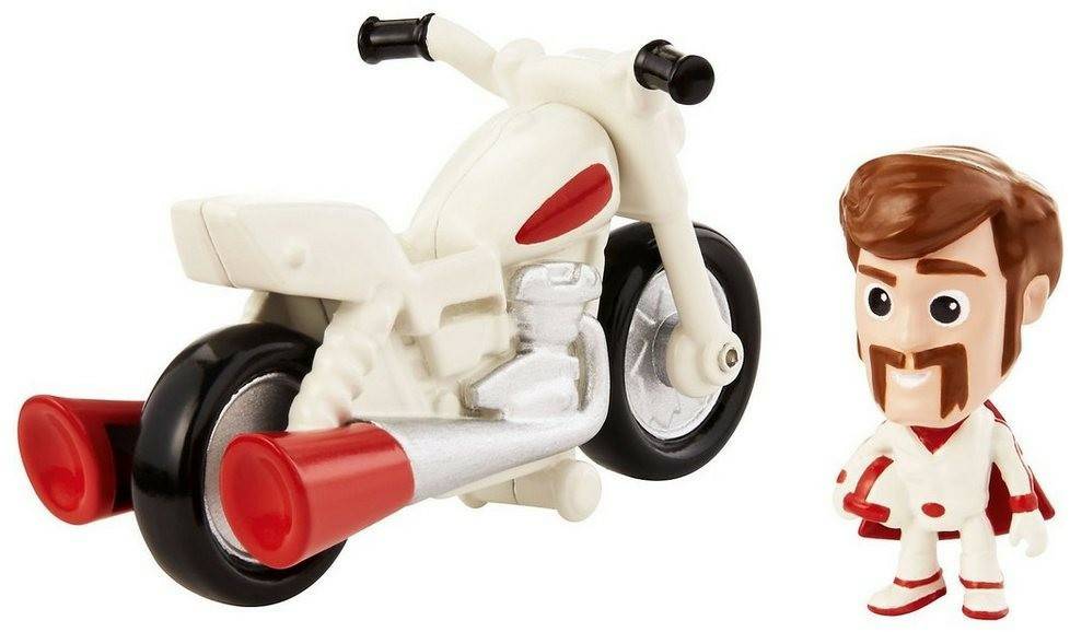 Mattel Toy Story 4 Minis Duke Caboom & Stunt-Motorrad Sammelfiguren