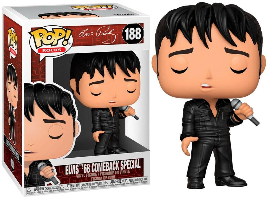 Funko Funko Pop! Rocks Elvis Prestley - Elvis '68 Comeback Special