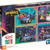 Clementoni Super Batwheels 4 in 1 (21529) Puzzles