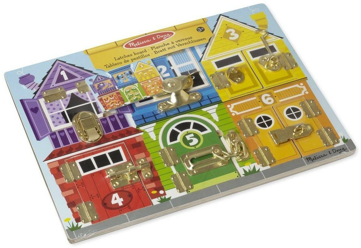 Aktivitätsspielzeuge Melissa & Doug Latches Board